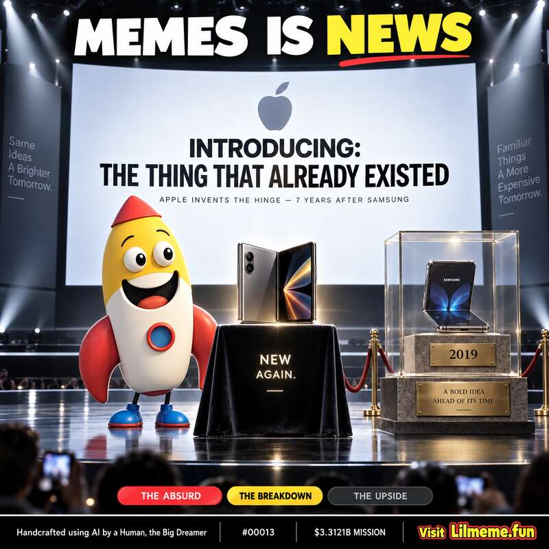 Meme #00013: MEMES IS NEWS: APPLE JUST INVENTED SAMSUNG