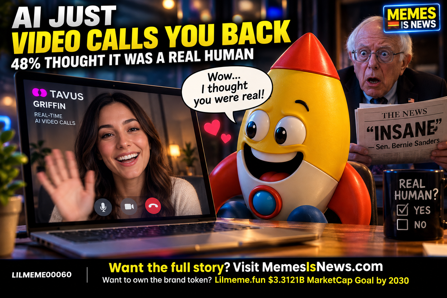 AI just video-calls you back: 48% thought it was a real human