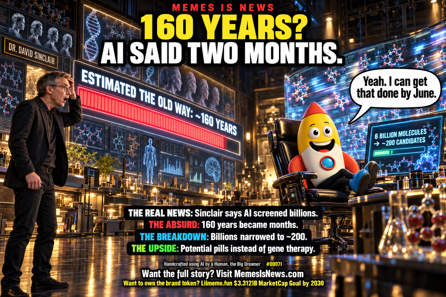 160 years? AI said two months.